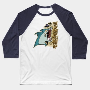 Shut Up Shark Baseball T-Shirt